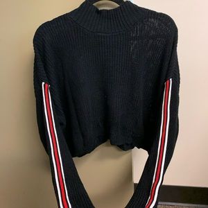 Target black cropped sweater